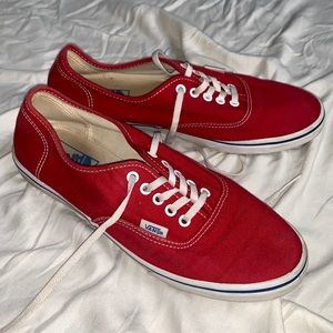 Red Vans